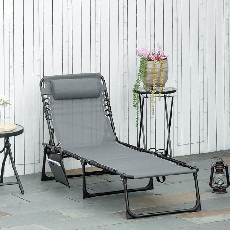 Single chaise lounge deals outdoor